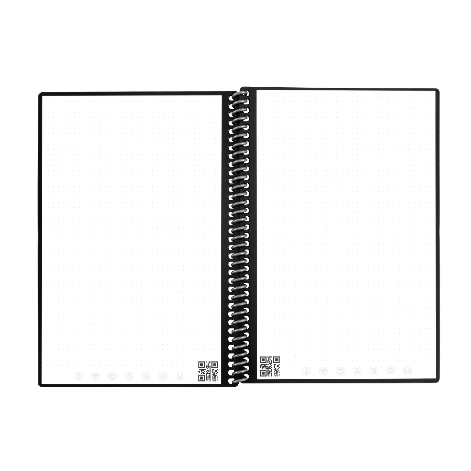 dot grid reusable notebook pages