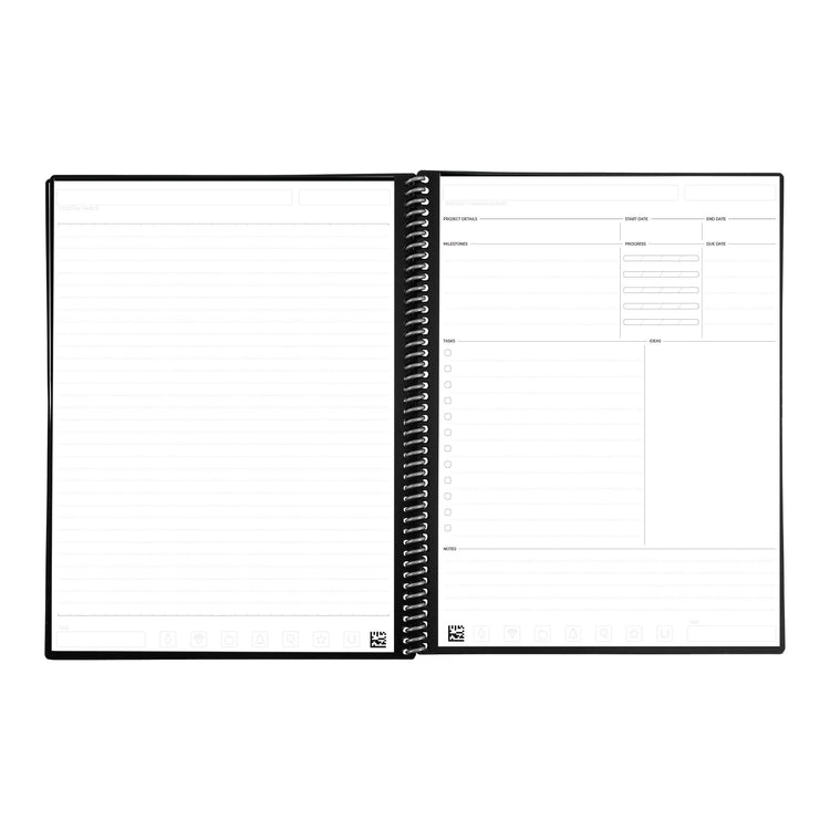 A custom table and a project management page