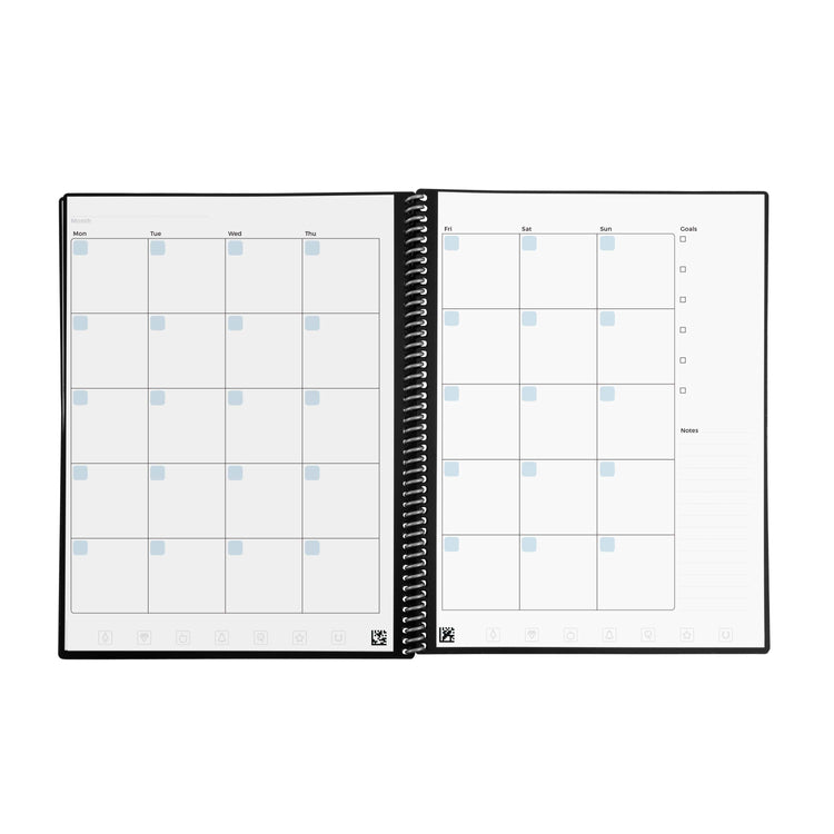 monthly calendar pages